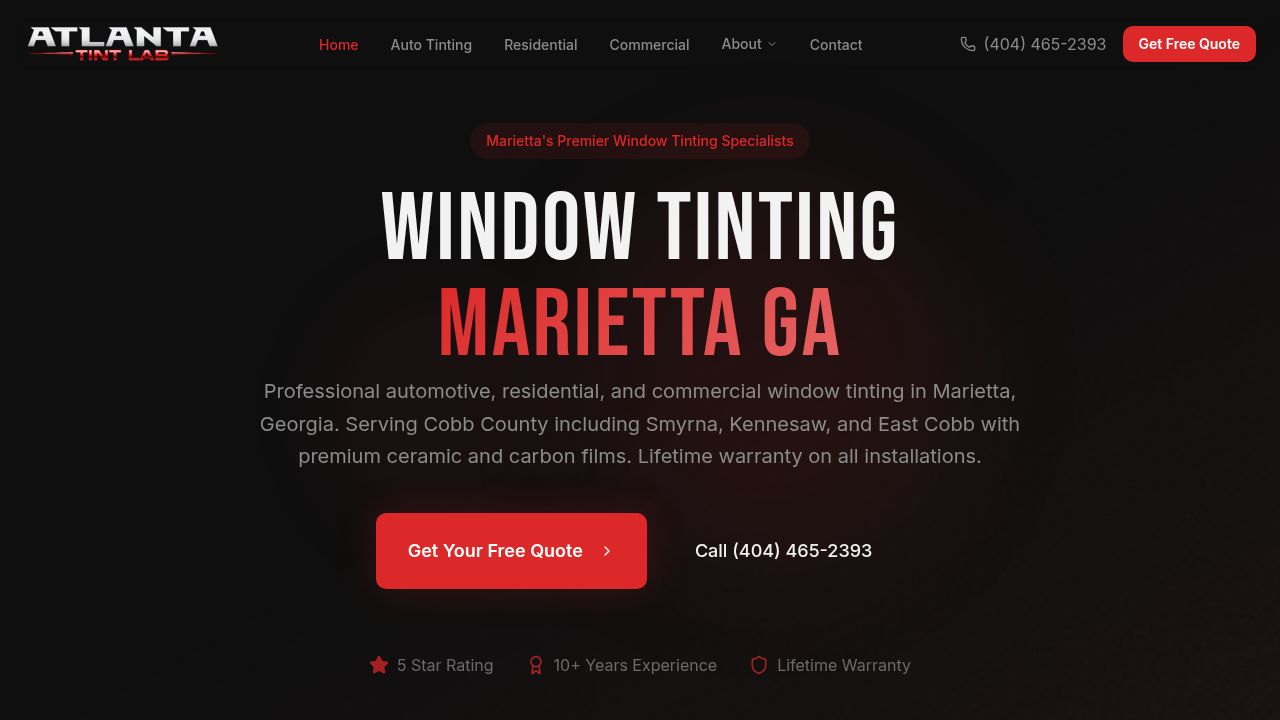 Atlanta Tint Lab logo